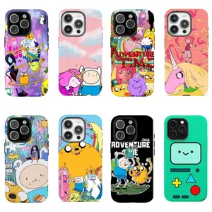 Cartoon Adventure Time Phone Case | BMO & Rainbow Style Street Style Phone Case for IPhone 17 16 15 14 13 12 11 Pro Max Plus Air Fall ProtectionPerfect Gift