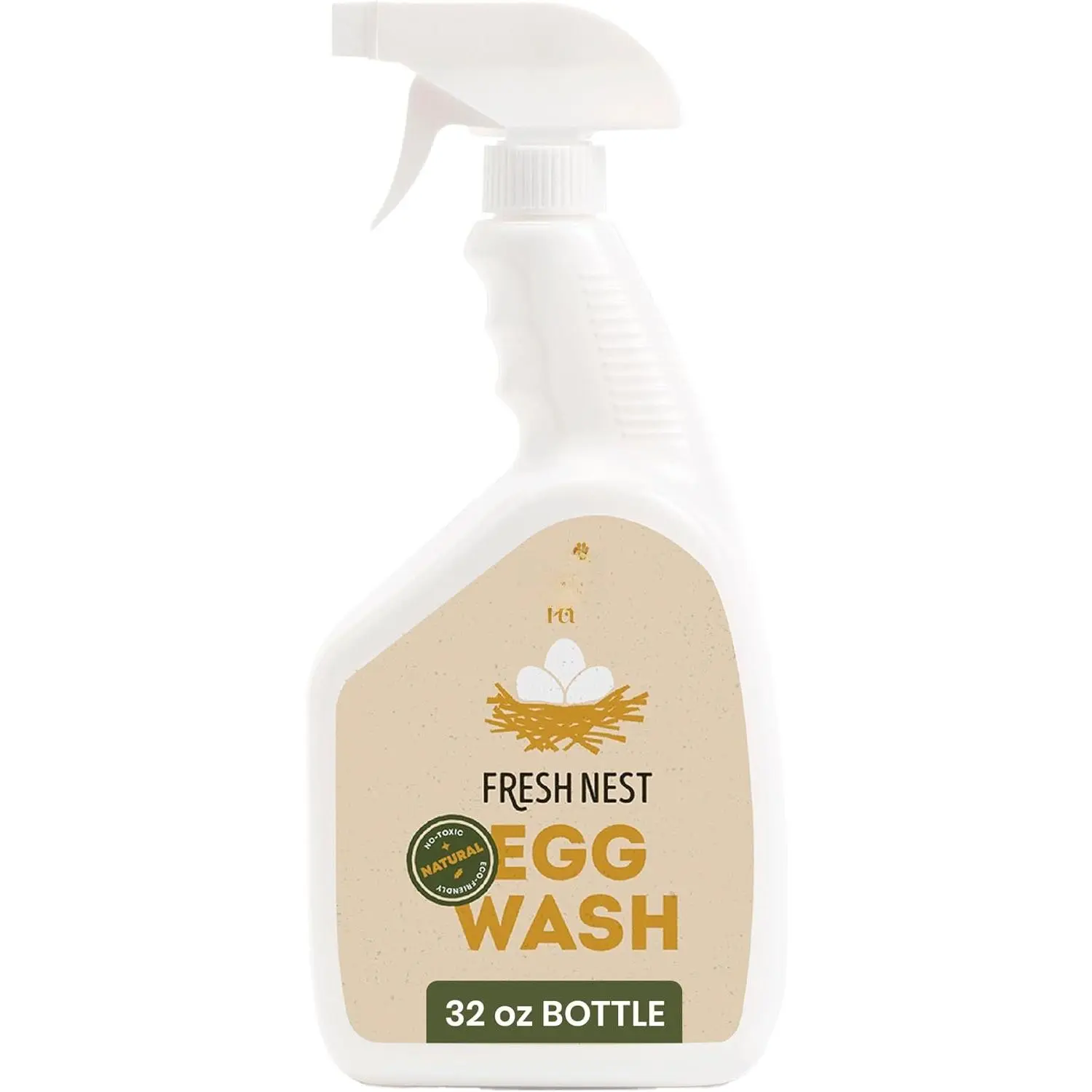 32 fl oz (Pack of 1) Household Egg Cleaner - Ionized Water Formula, Simple to Use, Acid-Free, Dirt-Removing, Safe for Egg Bowl Cleaning