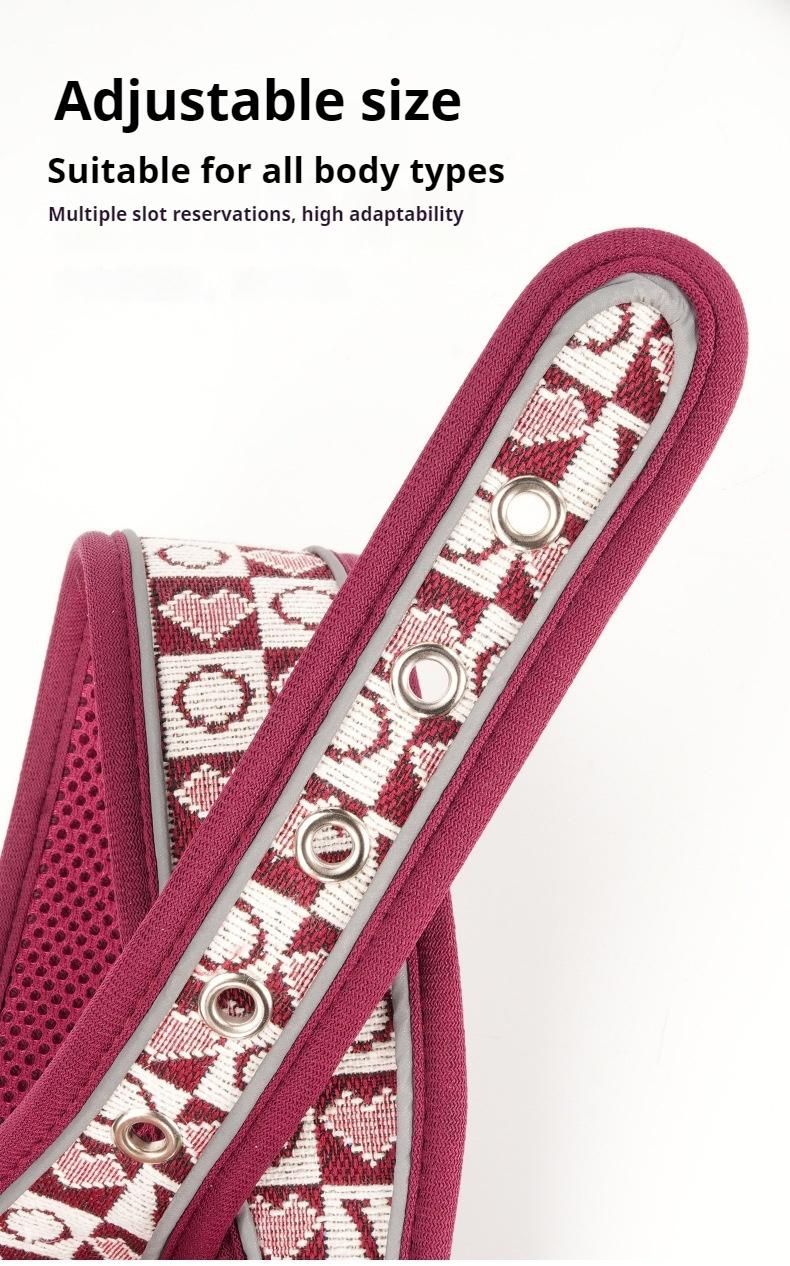 Boho Western Dog Collar, Adjustable Breathable Padded Pet Collar with Reflective Thread for Medium Large Dogs