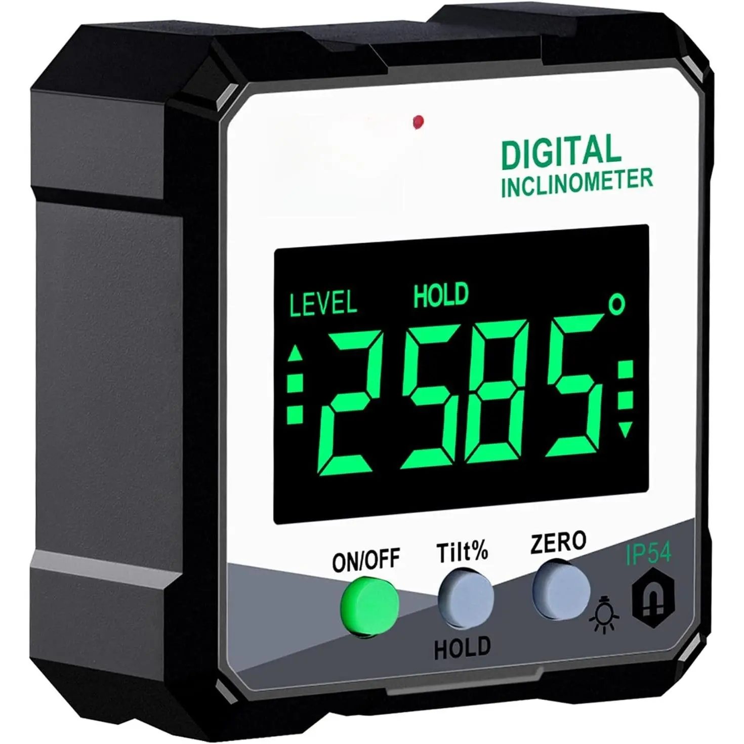 Digital Display Inclinometer - Protractor Bevel Gage, Base Level Box for Angle Measurement, Carpentry, Building Tools & Hardware