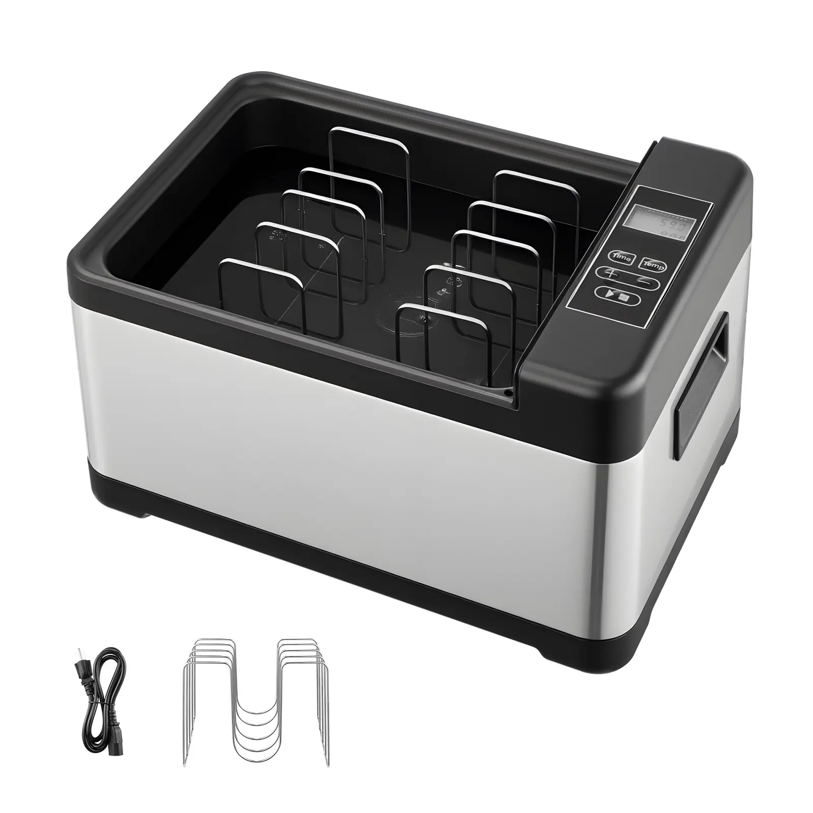 Sous Vide Cooker, Suveed Cooking Machine with LED Digital Display, 800W Rated Power, Efficient & Compact