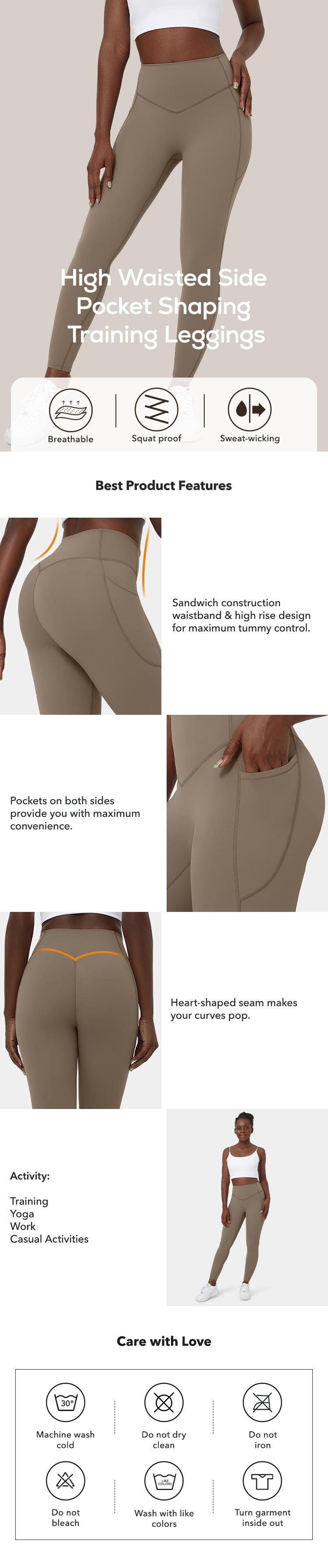 Halara UltraSculpt High Waisted Tummy Control Pocket Shaping Training Leggings #summervibes