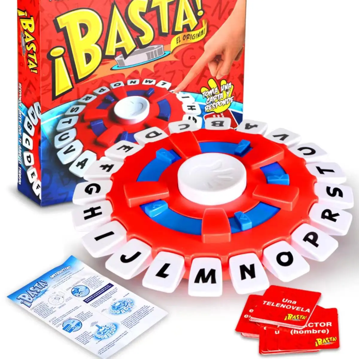 Basta Crazy Letters Board Game, Fun Family Interactive Game, Perfect Gift for Game Night, Requires Batteries Not Included