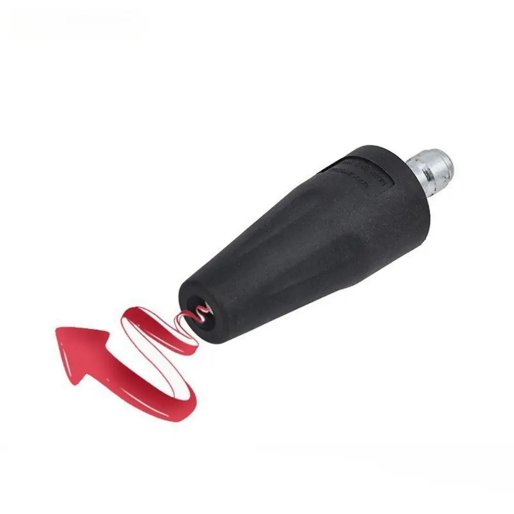 Rotating Dirt Blaster Turbo Nozzle With 1/4" Quick Release Plug Connector 035, Rotating Nozzle for High Pressure Car Washer Car Wash Jet