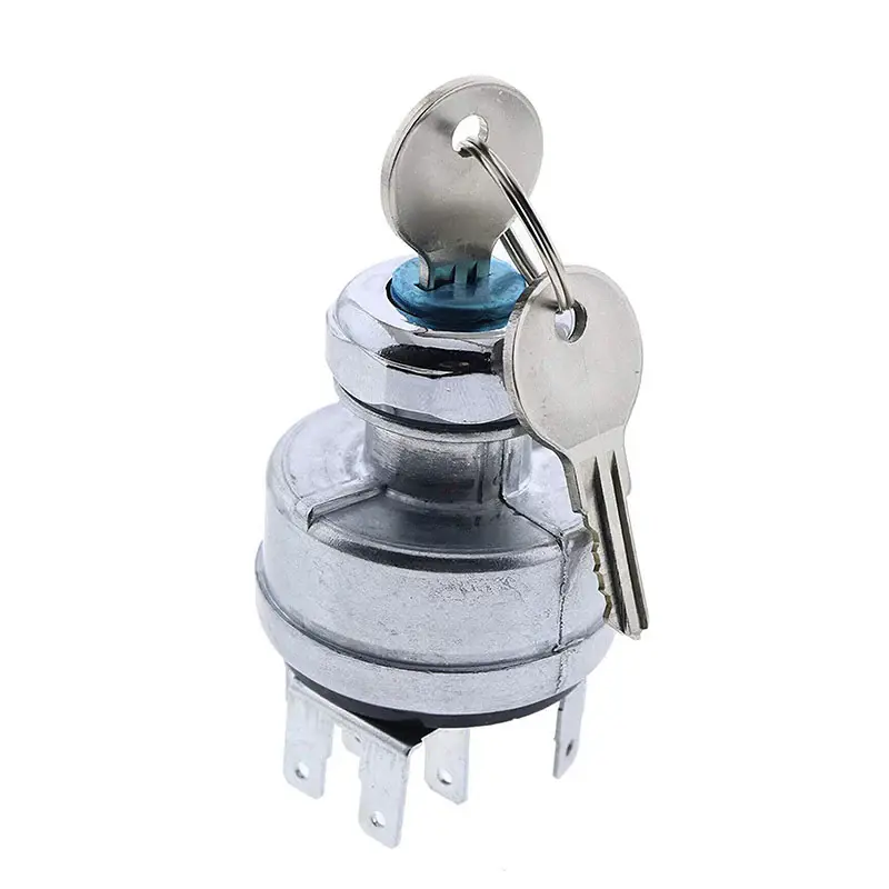 FridayParts Ignition Switch with 2 Keys 167603R91 947399 468438C91 184720R91 344688C91 LS-473 LS473 for Jeep CJ5 International 4000 8000 Series International 4700 4900 Series Jeep Truck