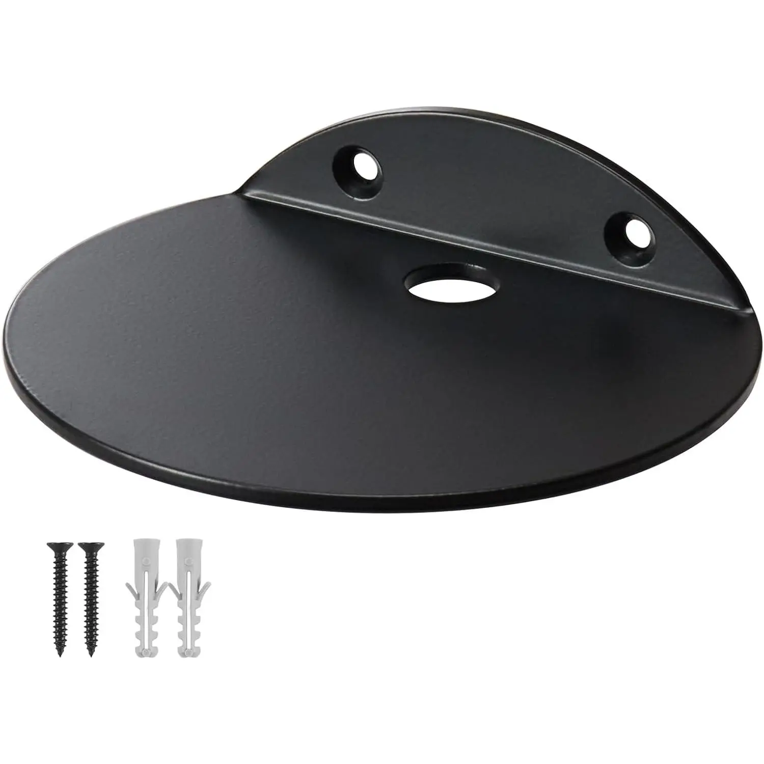 Small Wall Shelf,3.0mm  Alloy Small Floating Shelf,for Bathroom, Bedroom, Living Room, Kitchen,Office(Black 4.7 in)