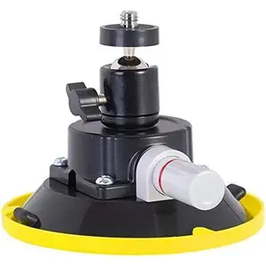 4.5"  Camera Mounting Kit Pump Vacuum Suction Cup Mount, Professional Camcorder  Holder w/ 360? Panorama Ball  and 180?, DSLR Camera Video Stabilizer  Sucker Cup Holder (4.5")