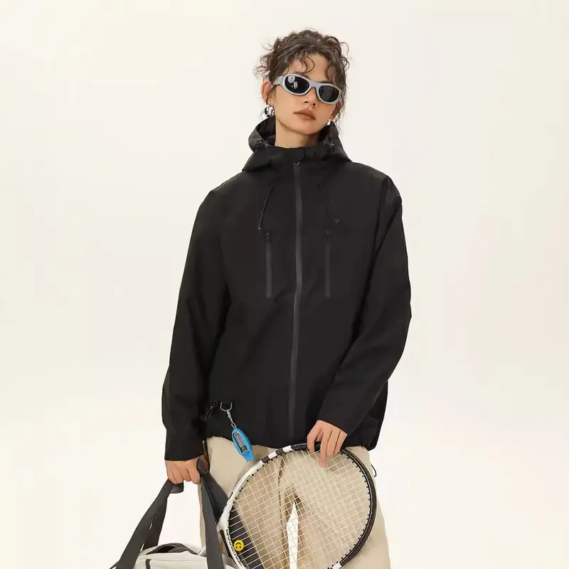 2026 New Outdoor Spring and Autumn Single-Layer Jacket, Unisex Casual Multi-Functional Hiking Work Jacket