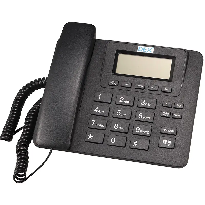 Office Business Wired Phone, Caller ID Display, Hands-Free Calling, Home Desk Phone, Reliable Communication Solution