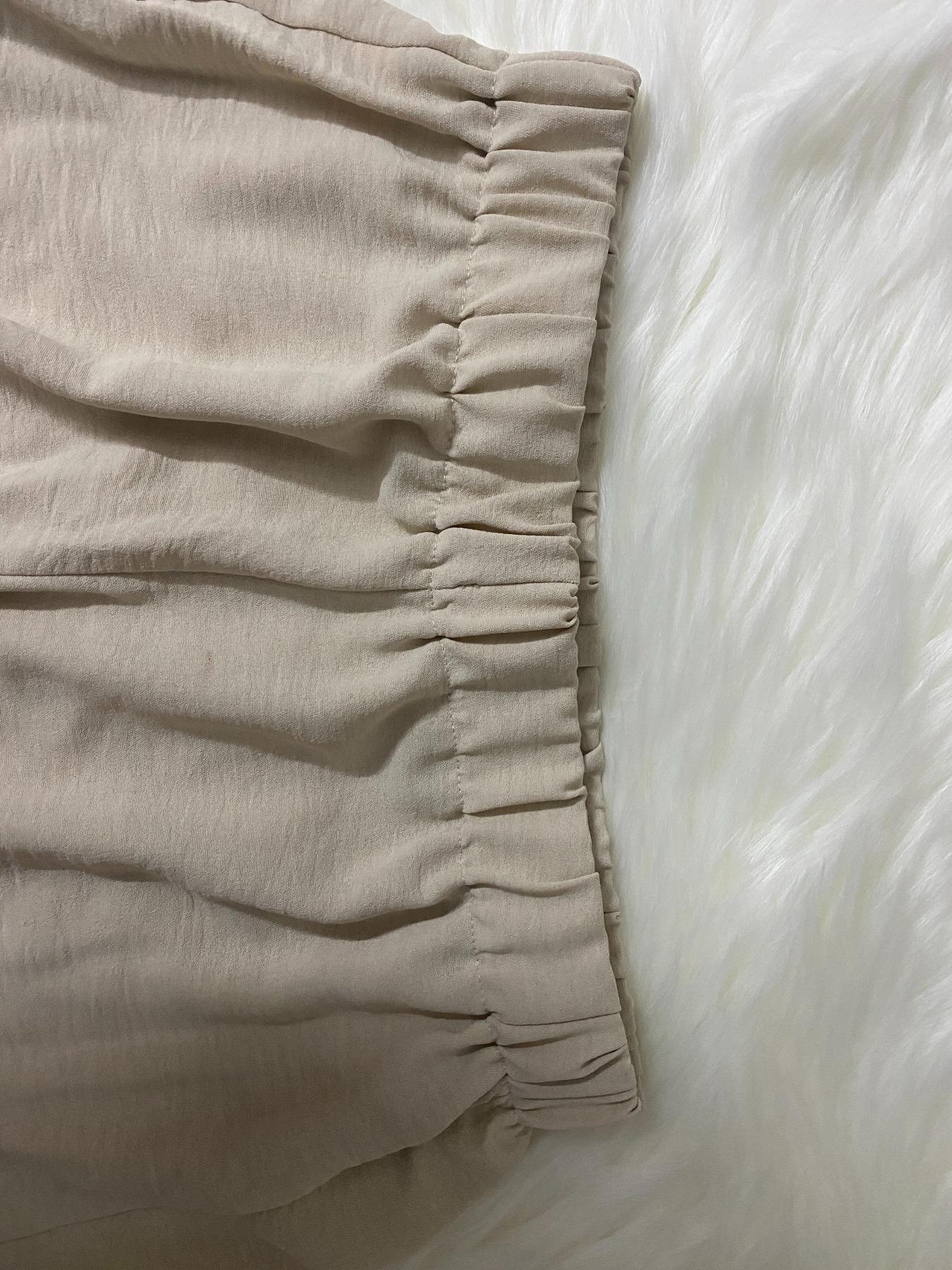 Women's Solid Color Tube Top & Shorts Matching Set, Elegant Fashion Casual Top & Shorts for Daily Outdoor Wear, Ladies Summer Clothes