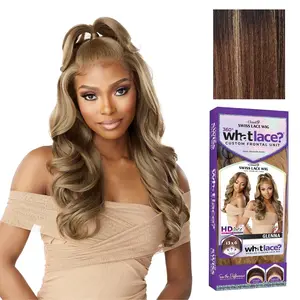 What Lace 13X6 Wigs - Glenna Lacefrontal Hand Tied Glueless Synthetic With  Density Preplucked Hairline (BALAYAGECARAMEL)
