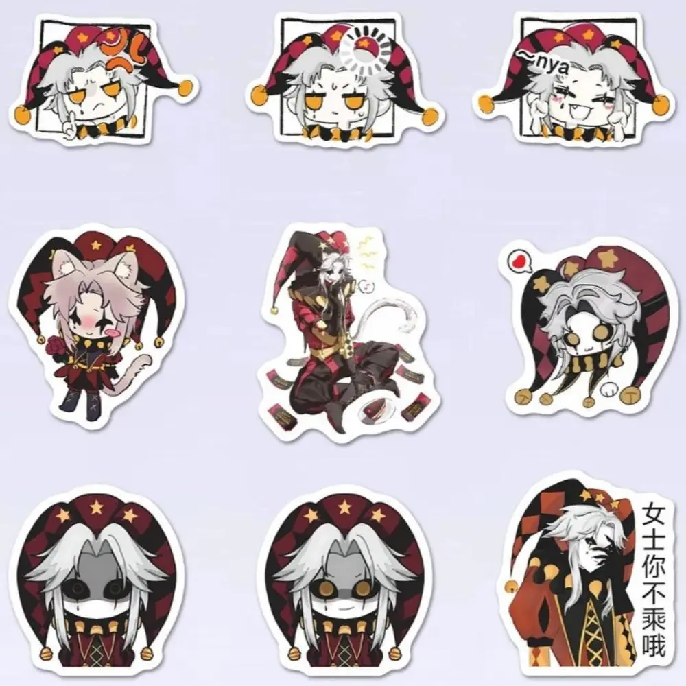 60pcs/set Anime game The Freak Circus stickers Pierrot emojis cartoon stickers Water Cup Computer Skateboard DIY Decals