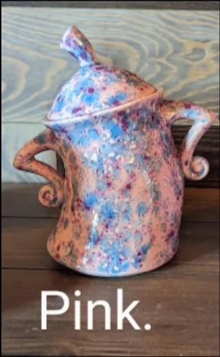 Funny Spoof Ceramic Cup Ornament, Creative Home & Garden Decoration, Unique Personality Storage Jar