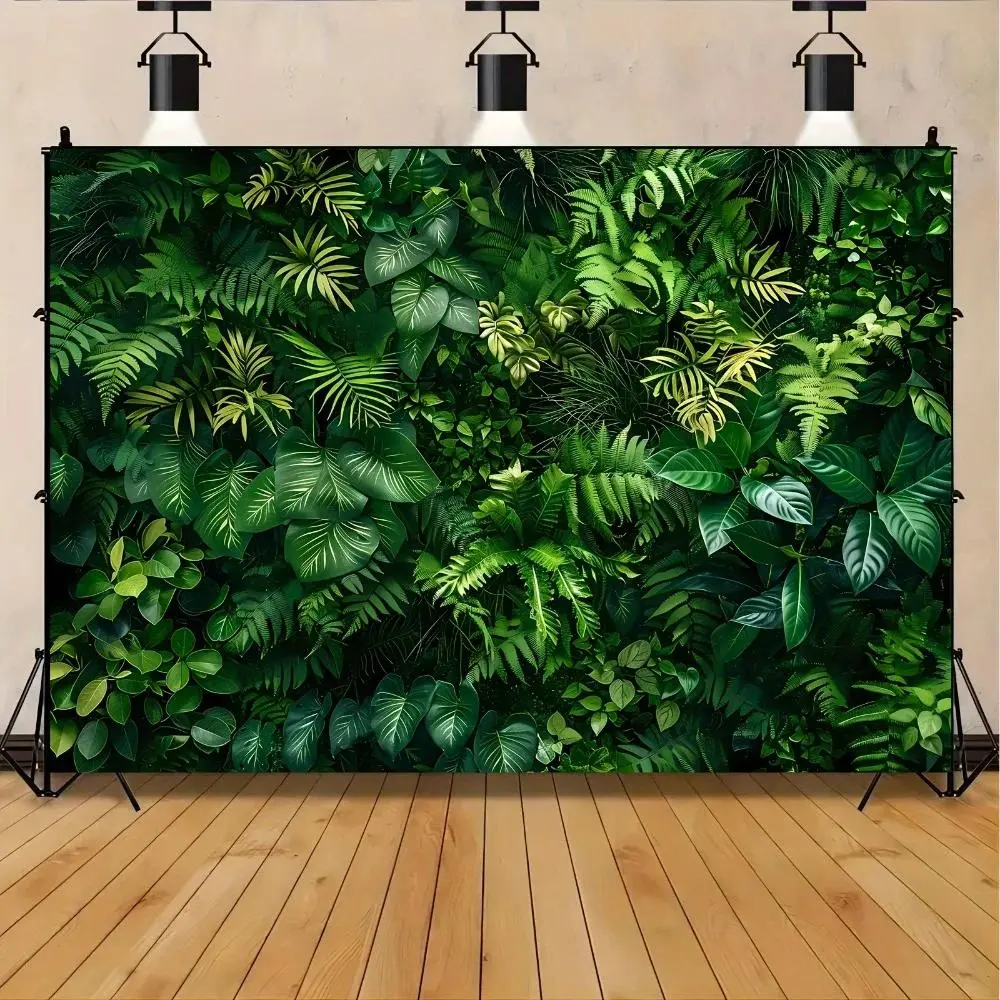 Outdoor Event Decor Versatile Jungle Safari Backdrop - Ideal For Photoshoots, Room Decor & Parties, No Power Needed Safari Room Decor
