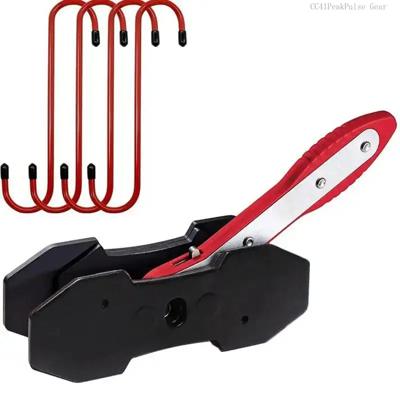 Brake Caliper Press Tool 360 Degree Swing Ratchet Expander Wrench Car Wheel Piston Spreader with Extra 2 Count Large Plates for Single Twin Quad Sextuplet Piston Disc Brake CaliperEverlanelnspired17CC41PeakPulse Gear