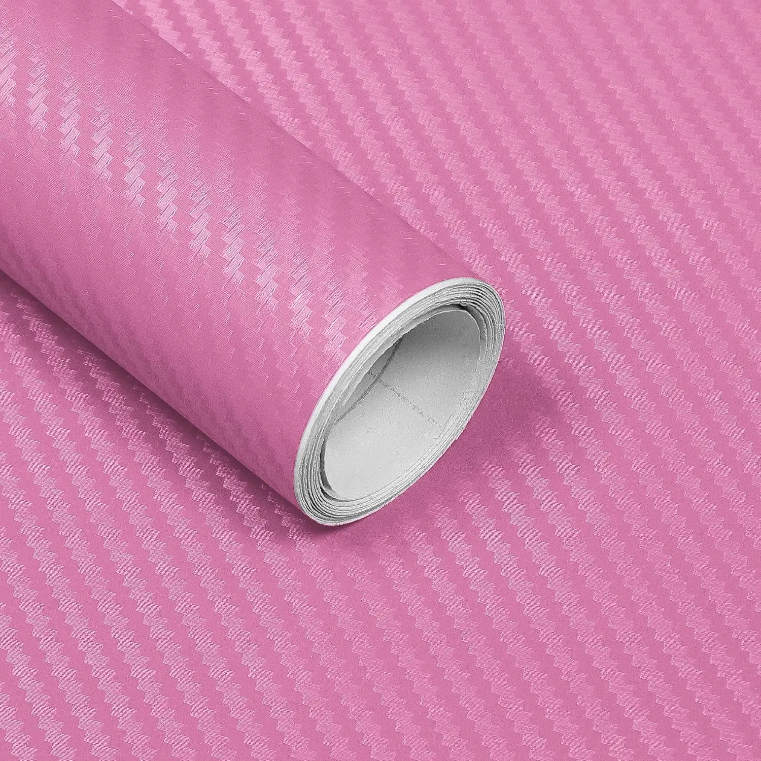 Carbon Fiber Vinyl Wrap,  Wrap Film Roll with Air-Release Technology for DIY Use,  Auto Decal Exterior and Interior Wrapping Film,  Self Adhesive Sticker 1ft x 5ft