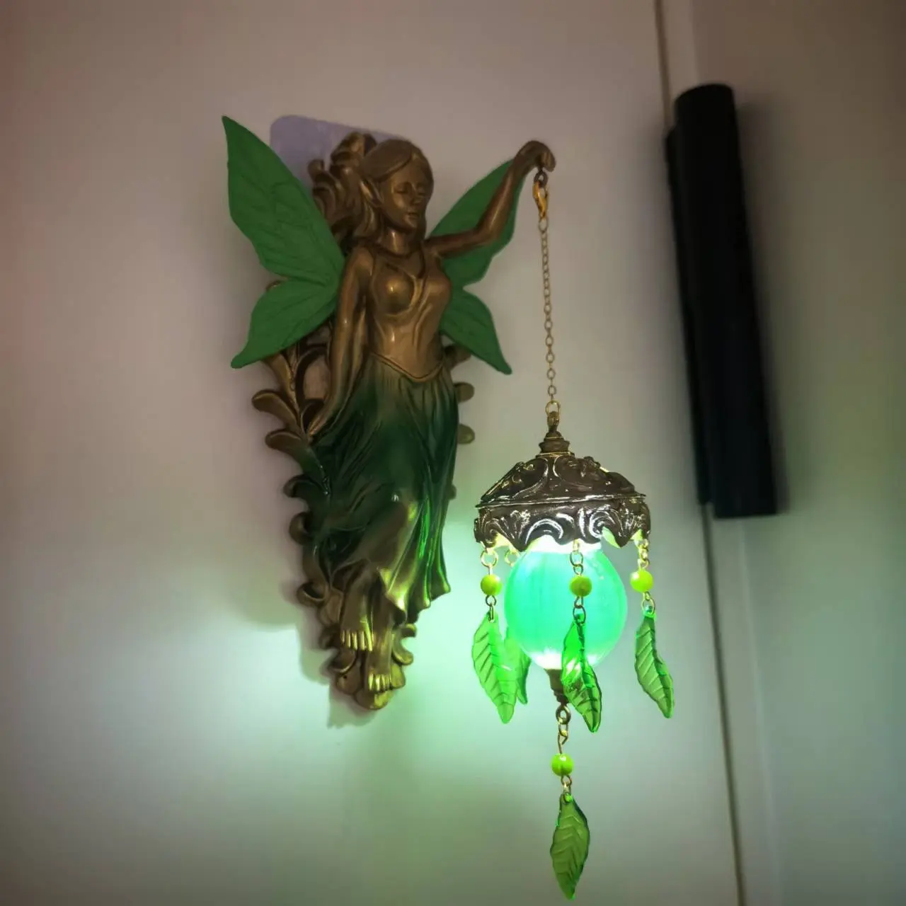 1pc Creative Navigation Bohemian Ocean Mermaid Art Wall Light, Elves, Angel Lantern, Decorative Wall Light, Home Decoration, Home Decor Lighting, Indoor Wall Light