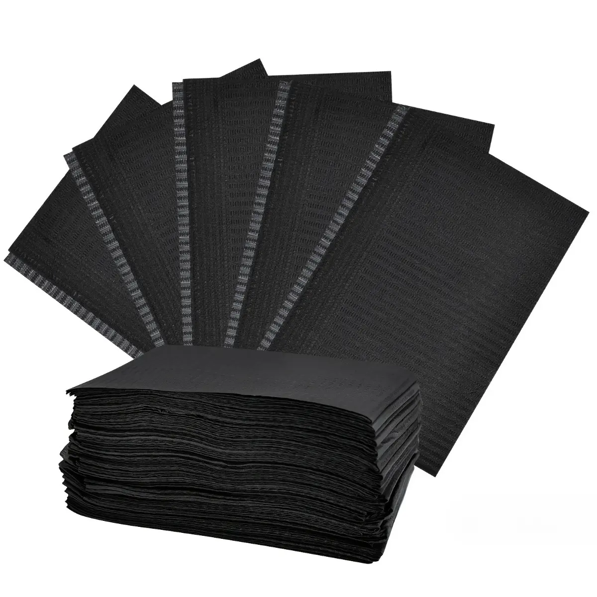 125-Count Pack Disposable Nail Art & Tattoo Table Mat - 3-Ply Waterproof Sanitary Desk Cover - Ideal for Professional Salon Cleansing, Tattoo Setup & Craft Protection - Professional Hygiene Supplies