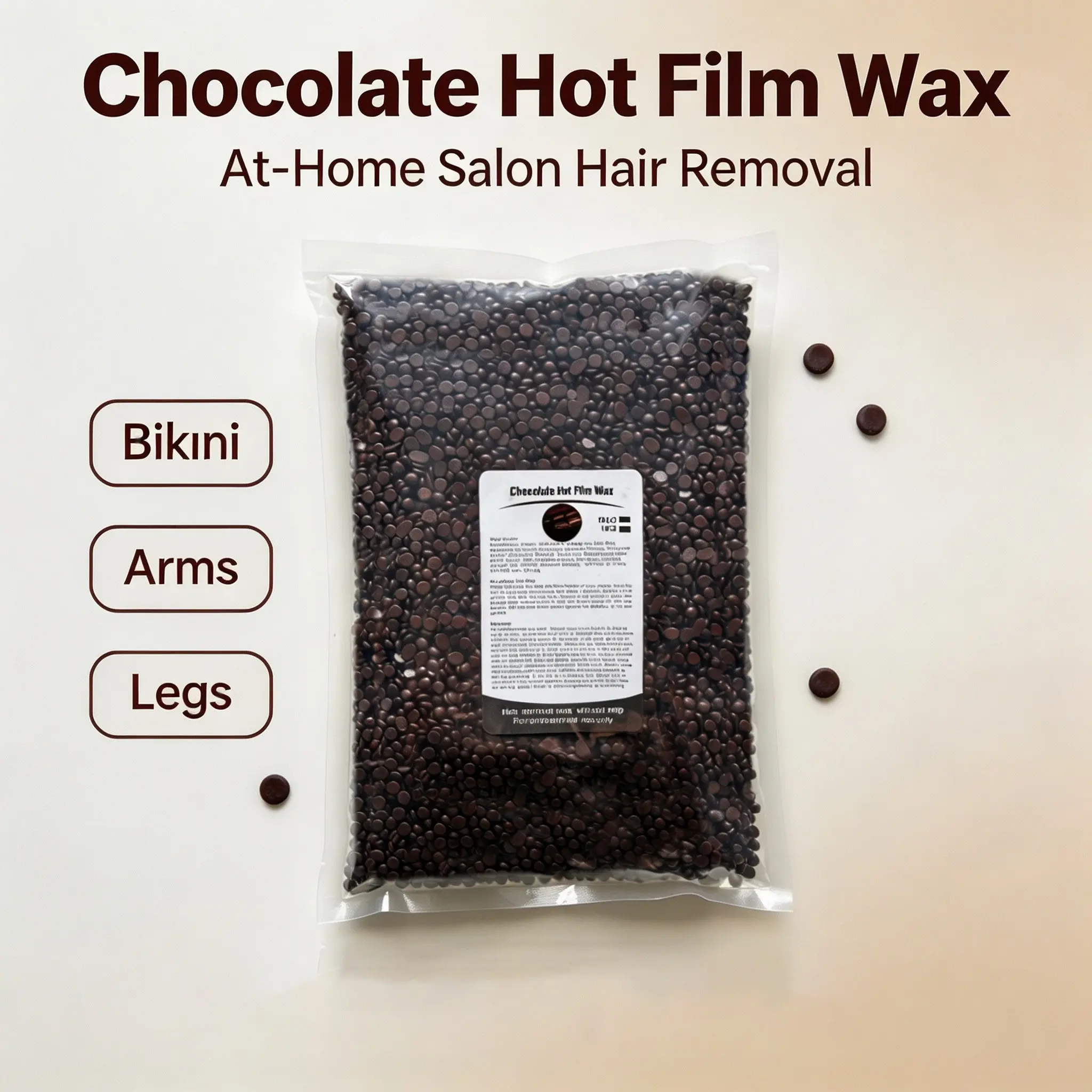 Wax beads 2.2 lbs/1000g-for hair removal-ultra-low temperature-cream formula-body care-suitable for coarse and thick hair-salon-grade wax-large capacity for home salon use-for professional beauticians-home hair removal, family-style hair removal