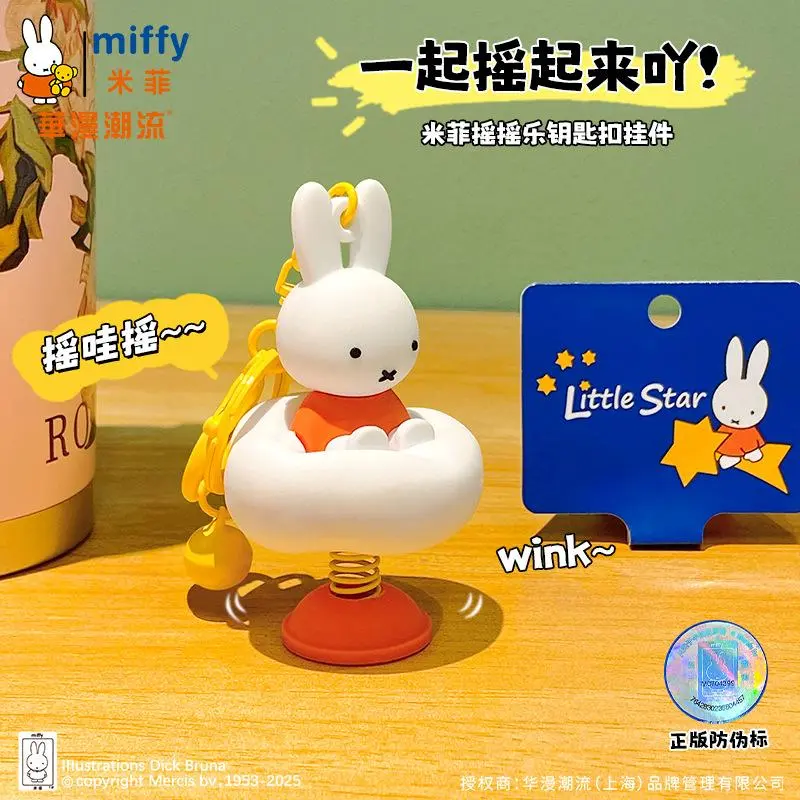 Miffy Figure Cartoon Rabbit Nijntje Katinka Minnin Kleintjie Movable Model Children Desktop Ornament Toy