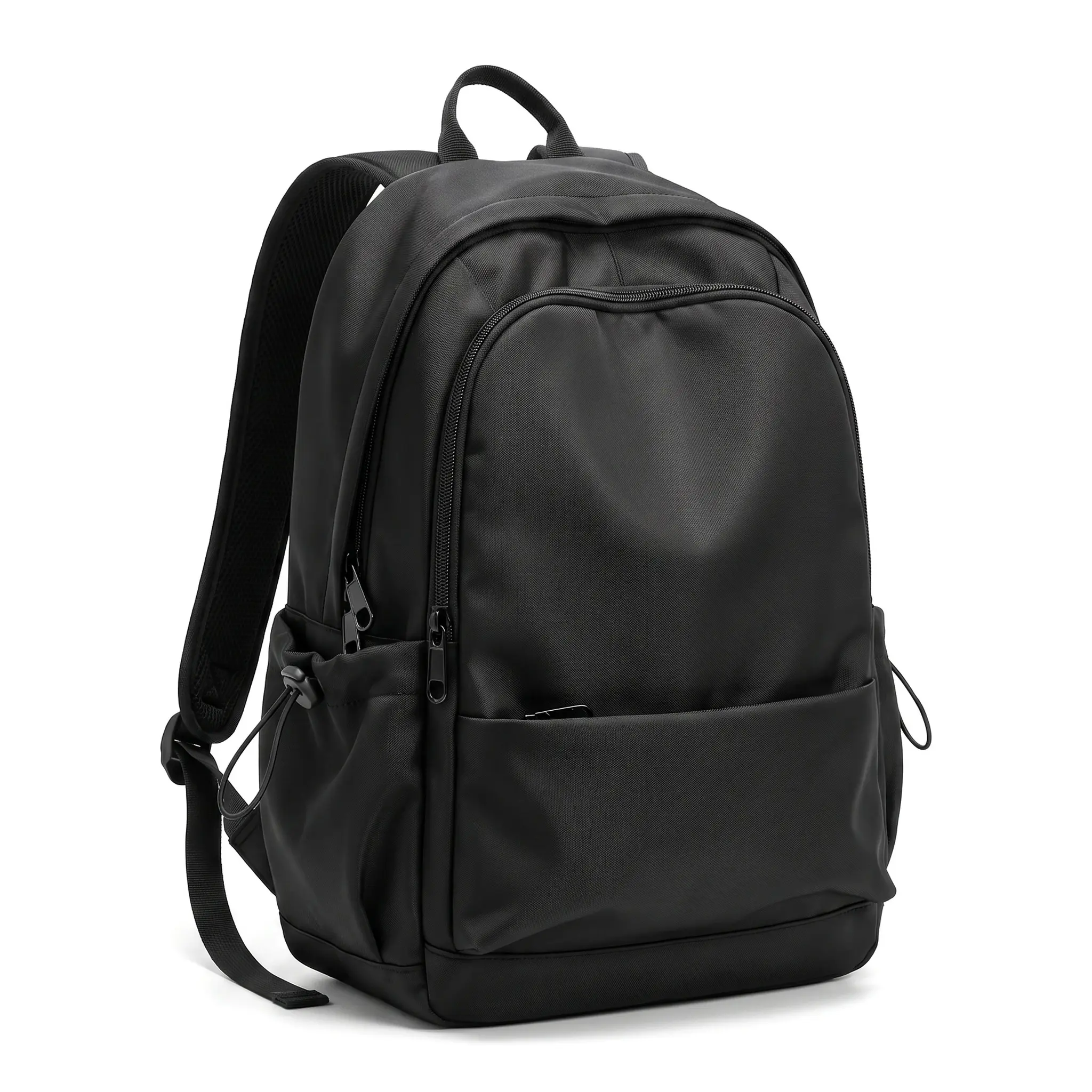 Everyday Essential Backpack For Men Women 14 Inch Laptop Bag Lightweight Nylon Shoulder Pack 20 35L Unisex Solid Color Ergonomic Back Support Daily Commute School College Travel Crossbody