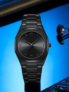 Ultra-Thin Luxury Fashion Arabic Numerals Quartz Watch, Unisex Analog Dial, Plastic Case, Mineral Glass, All Seasons, Quartz Analog Wristwatch