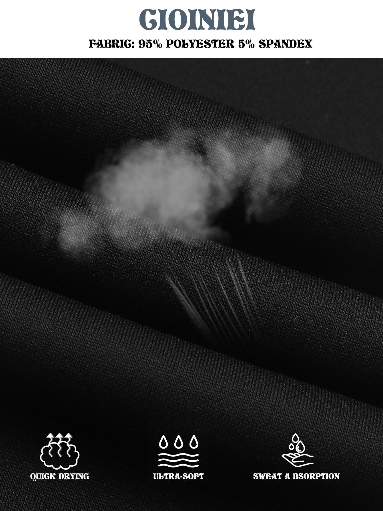 [2 Pack Solid Color Joggers] Men's Ankle-Length Sports Pants for All Seasons - Comfortable & Versatile Workout Running Sweatpants in Black Grey Beige & Dark Grey Two-Piece Set of Solid Color Sports Pants Made from Durable Polyester Fibers