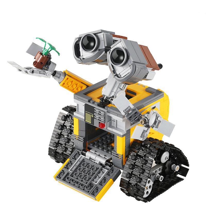 687PCS Technical Wall-E Robot Building Blocks Classic Movie Model Educational For Kids Toys Adult Christmas Gifts