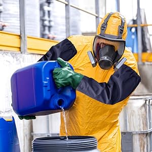 Full Arm Pond Gloves with Cotton lining Extra Long Waterproof Glove for Pond Cleaning/Machinery Industry 25-inch