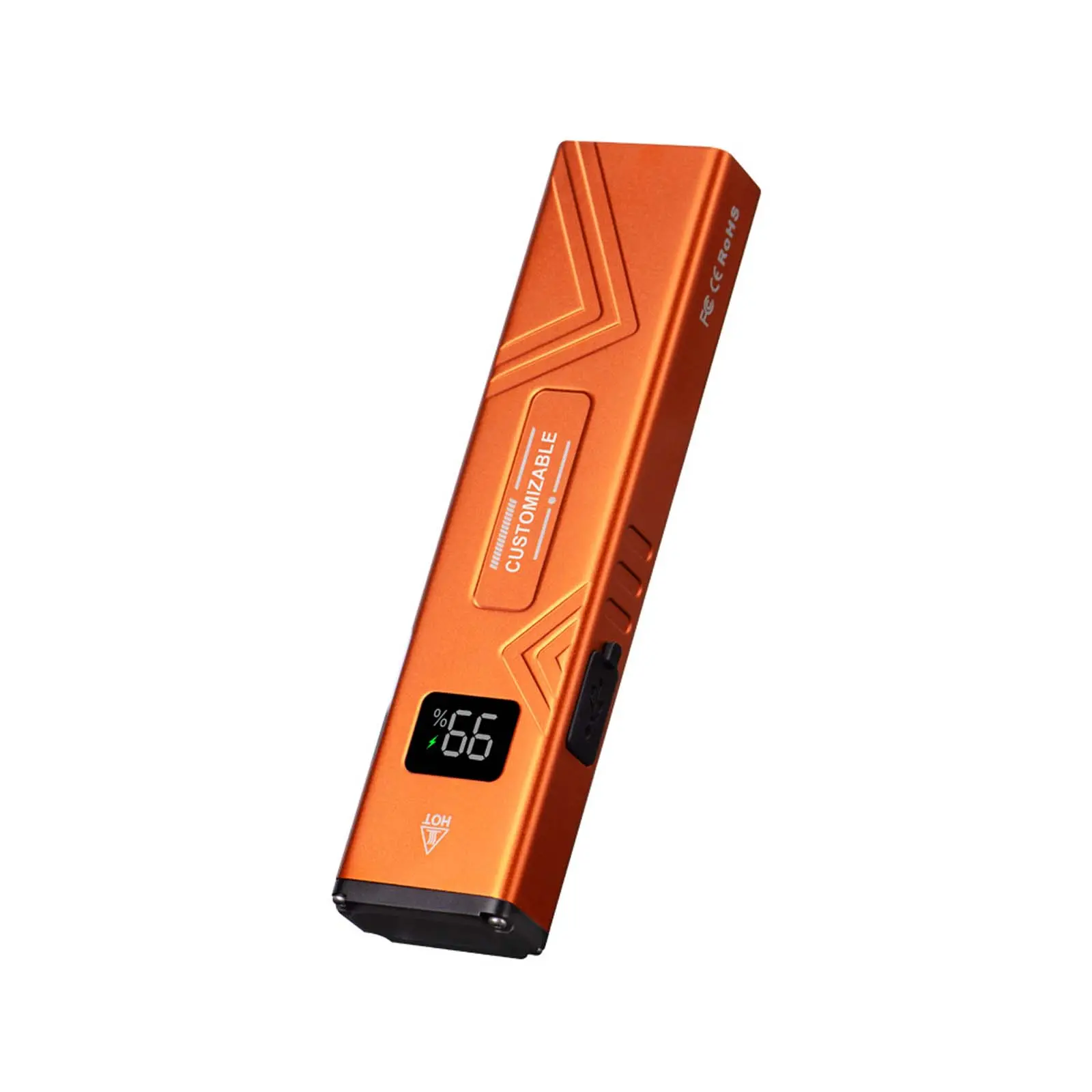 Portable Mini EDC High-Intensity Flashlight & Dual-Sided Work Light – Magnetic, Aluminum Alloy, Type-C Rechargeable, Outdoor Use