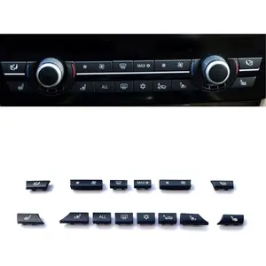 14 Key Air Conditioning A/C Vent Button AC Heater Climate Control Key Caps Interior Repair Kit  for  5 6 7 M5 M6 F02 F06 F10 F12 61319313924