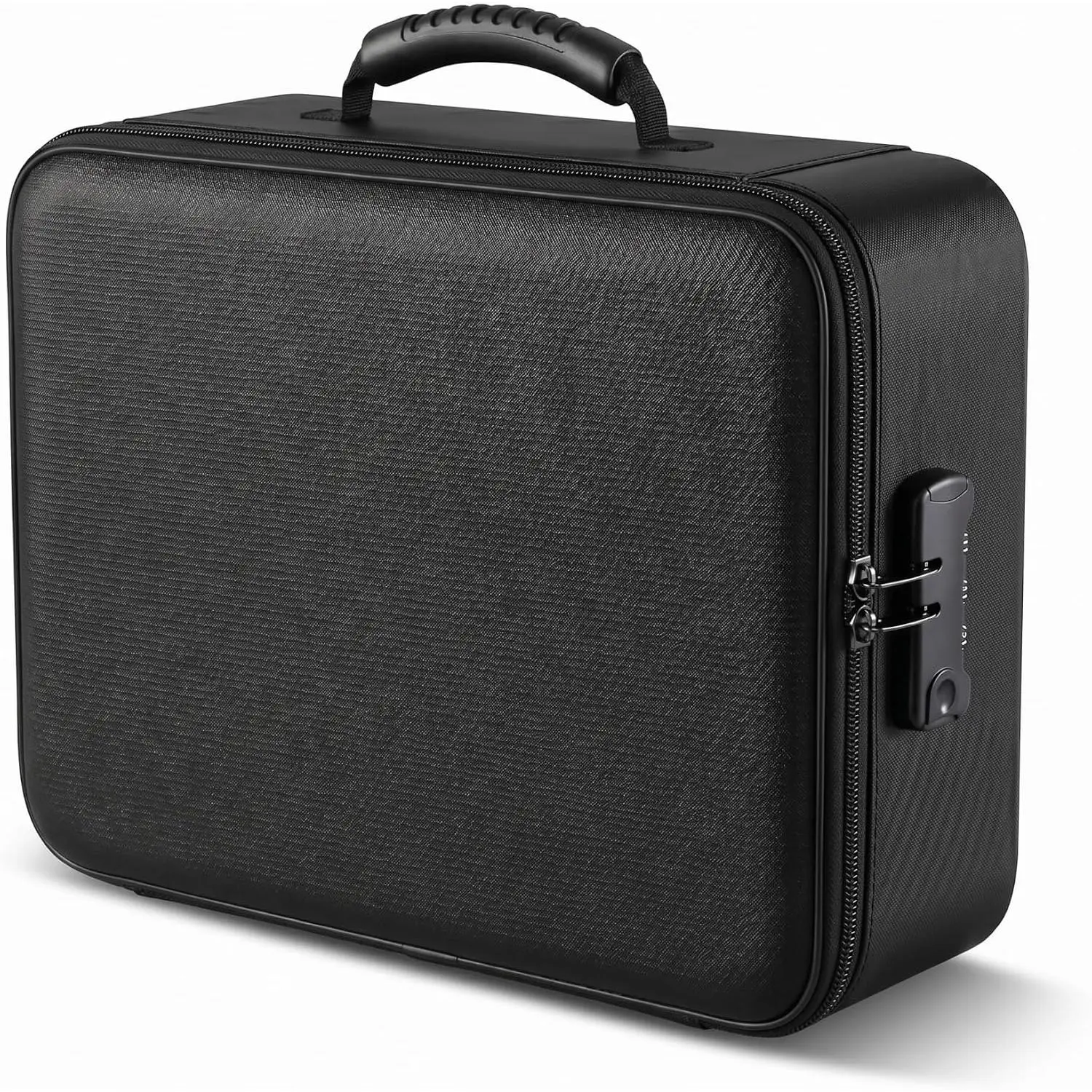 Fireproof Document Box (Soft-Shell) with Lock, 5200°F Fireproof & Water-Resistant File Organizer for Important Documents, , Passport & 14" Laptop,  Office Travel
