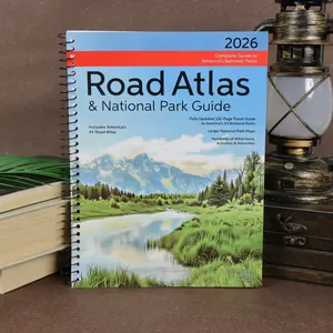 2026 North American Highway Map and National Park Guide, Usa Canada Mexico Road Trip Atlas, 63 National Parks Tour Handbook, Travel Guide, Comprehensive Guide, Attractions