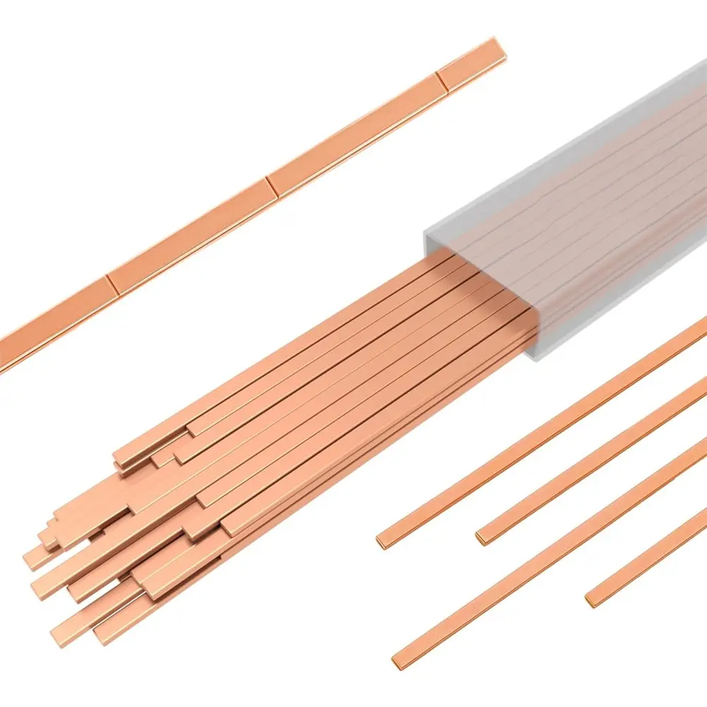 15% Silver Brazing Rods, Silver Solder Hvac Welding Rod Kit, 20 Pcs 10" Flux Coated Brazing Rods for Copper and Plumbing, Welding Accessories