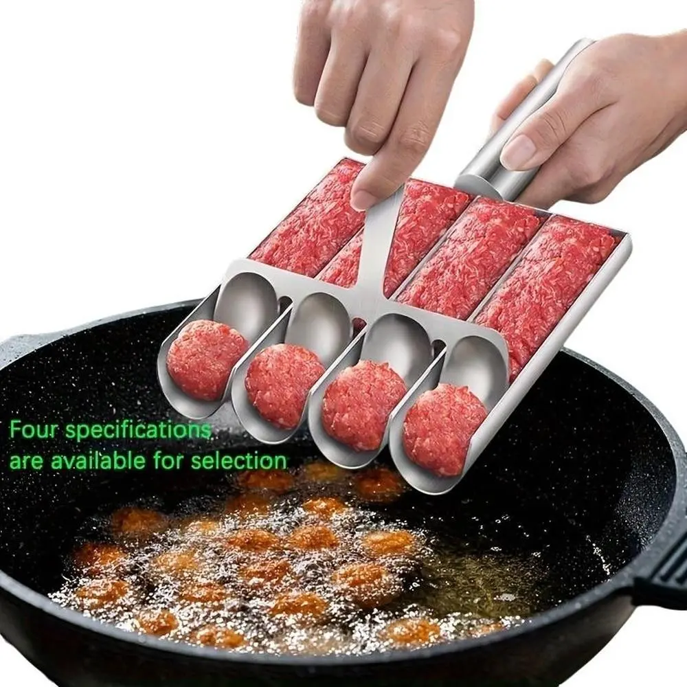 Multifunctional Meatball Maker and Sandwich Maker, Non-Stick Meatball Mold Kit, Homemade Meatball Cooking Tool for Restaurants