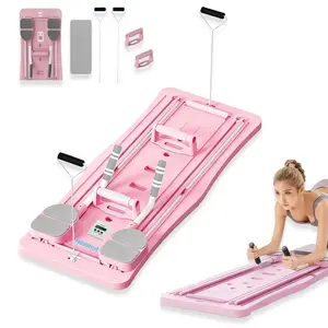 Easy Disassemble Multifunctional Fitness Board Silent Slide Structure Dual Independent Pedals Multi Scene Home Stretch Tool