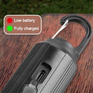 1PCS/4PCS Solar Rechargeable Hooked Vintage Tungsten Lantern - Multifunctional Lanterns with Emergency LED, Handheld LED Flashlight Features for Camping & Household Use
