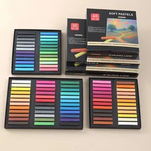24 Colors Soft Pastels Set, Non-Toxic Chalk Pastels for Drawing, Sketching & Blending, Ideal for Artists and Creatives