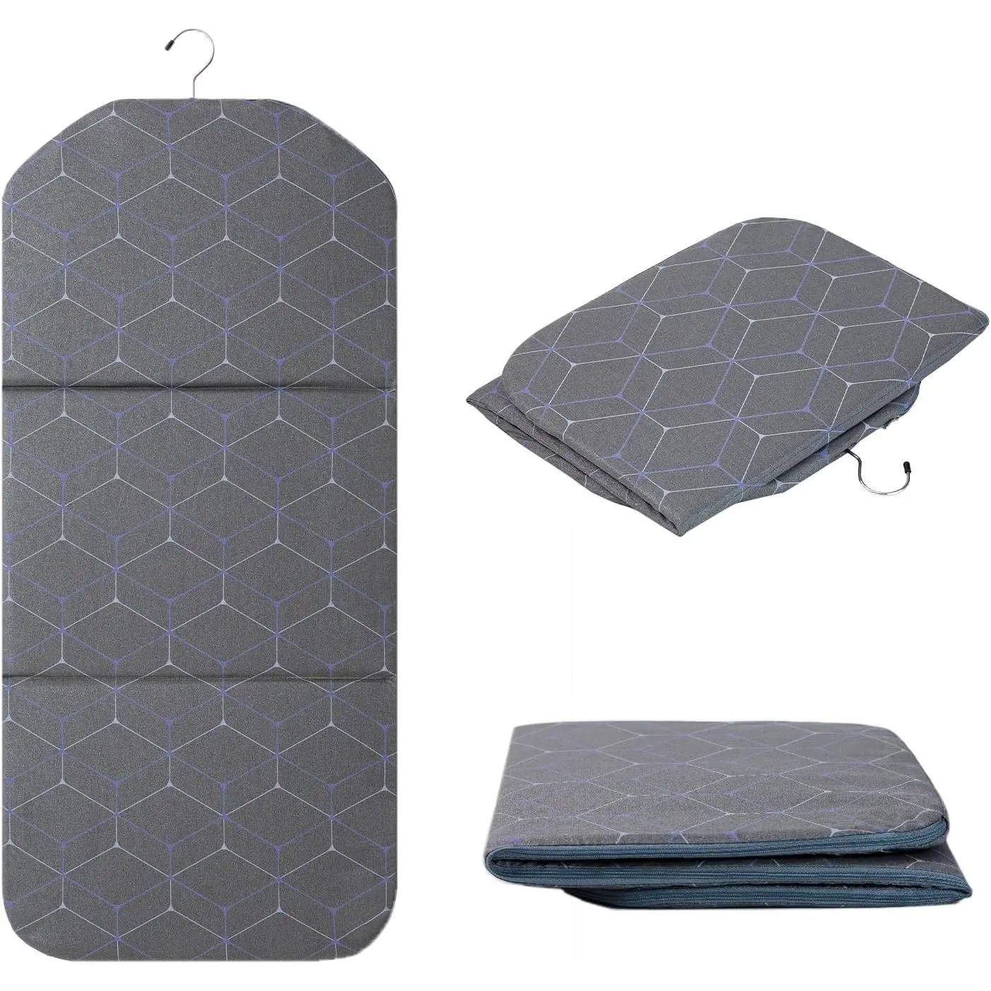 Women's Foldable Ironing Mat for Flat Surfaces - Steaming Hanging Steamer Board, Clothes Steamer Pad