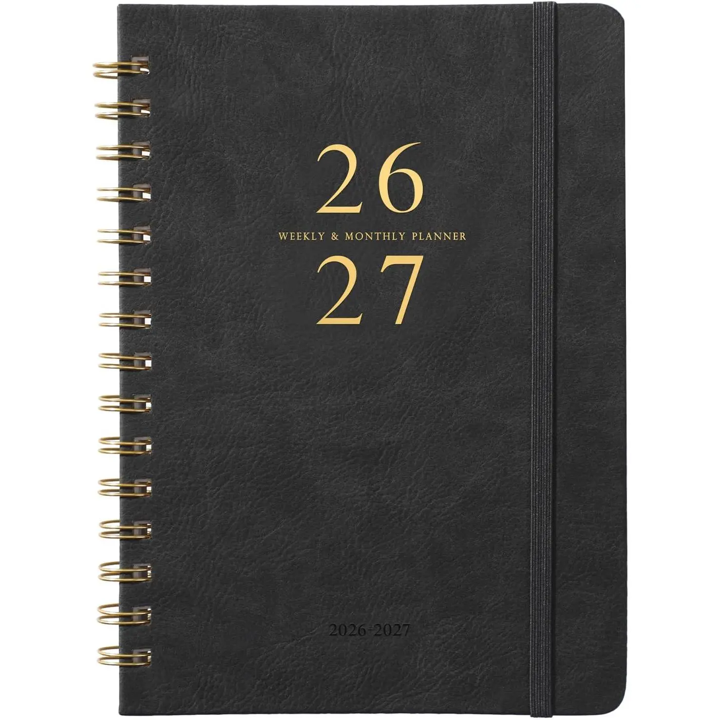Planner 2026-2027 - Weekly & Monthly Academic Planner with Tabs | July 2026 - June 2027, 6.3" x 8.4", 2026-2027 Planner with 12 Monthly Tabs, Flexible Hardcover, Thick Paper, Inner Pocket