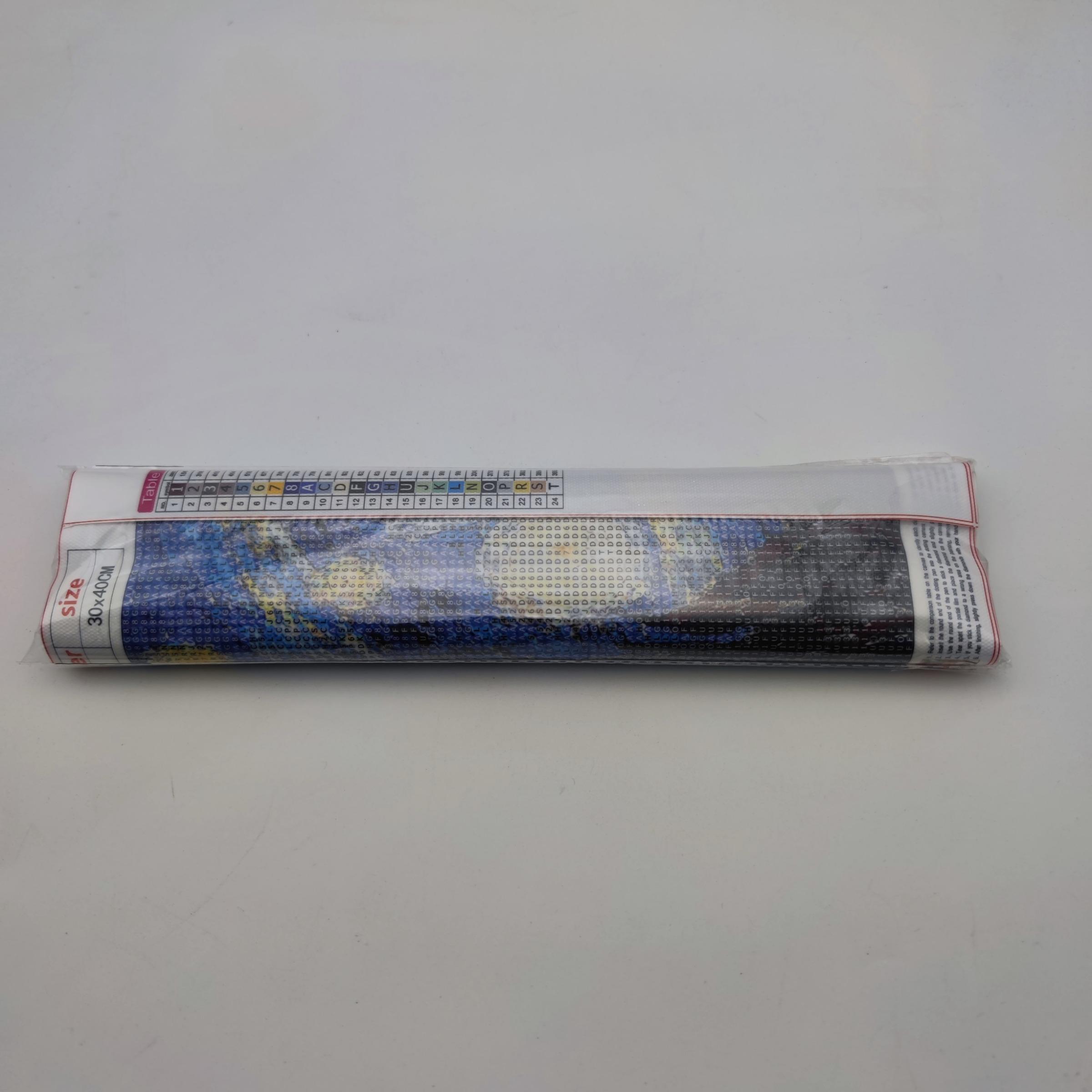 Starry Night Pattern DIY Diamond Arts Colorful Painting Kit without Frame, 1 Set DIY 5D Diamond Arts Colorful Painting Kit, Handmade Home Decor, Handcraft, Handicraft