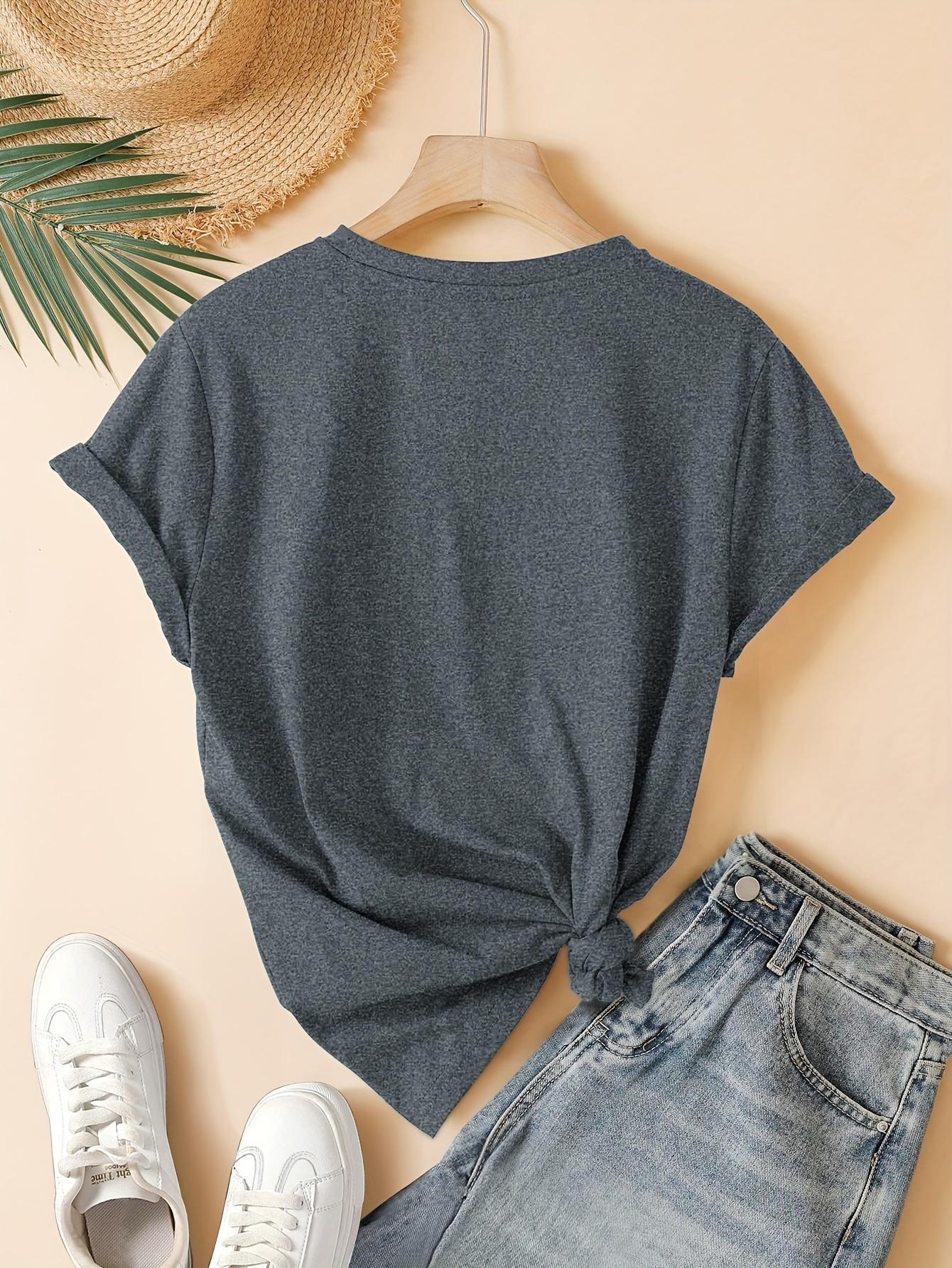 Women's Casual T-Shirt - Comfortable & Stylish Top Women's Casual T-Shirt - Comfortable & Stylish Top