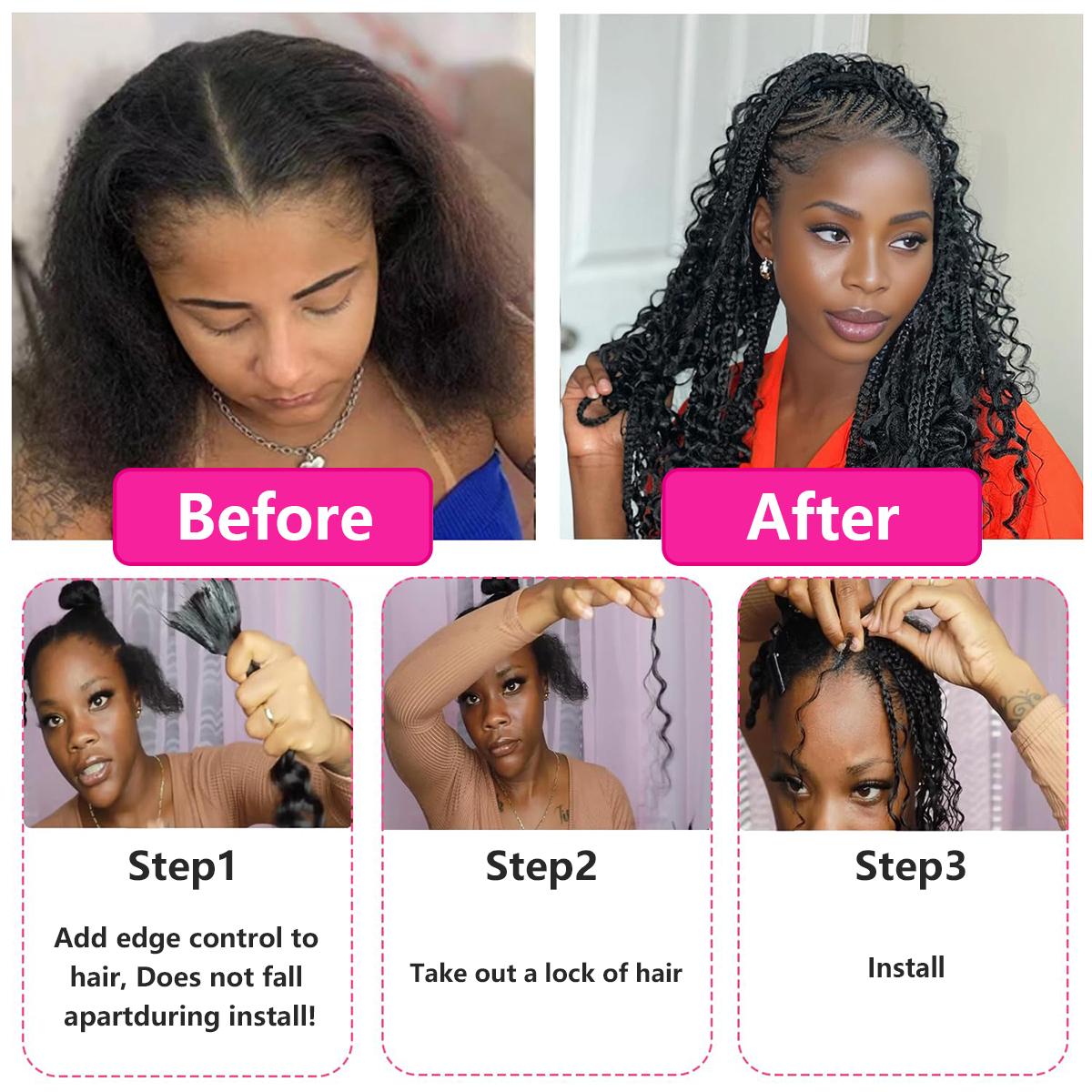 Iwish 15A Human Hair Burmese Curly Bundles Braiding Hair for Boho Braids nprocessed Virgin Raw Hair Bulk Weave Extensions No Weft 100g 12-32 Inch Natural Color