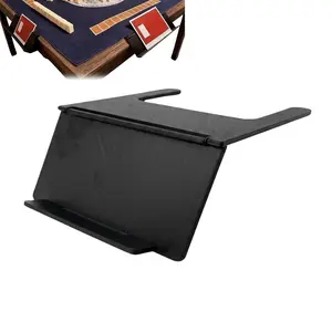Mahjong Card Holder for Table, Under Mat Slide in Stand Angled Viewing Rack Foldable 3D Printed Space Saving Accessory for American Mahjong Mat