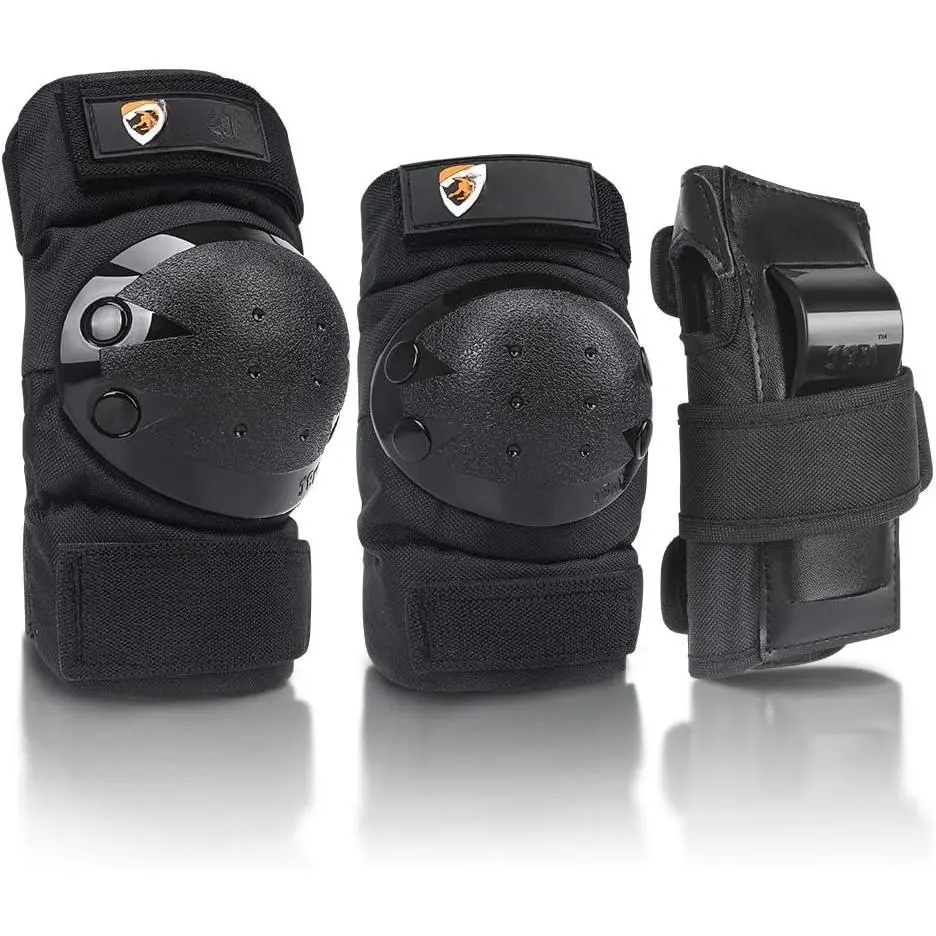 Adult &   Pads Elbow Pads and Wrist Guards for Inline Skating, Roller Skating, Skateboarding, Scootering