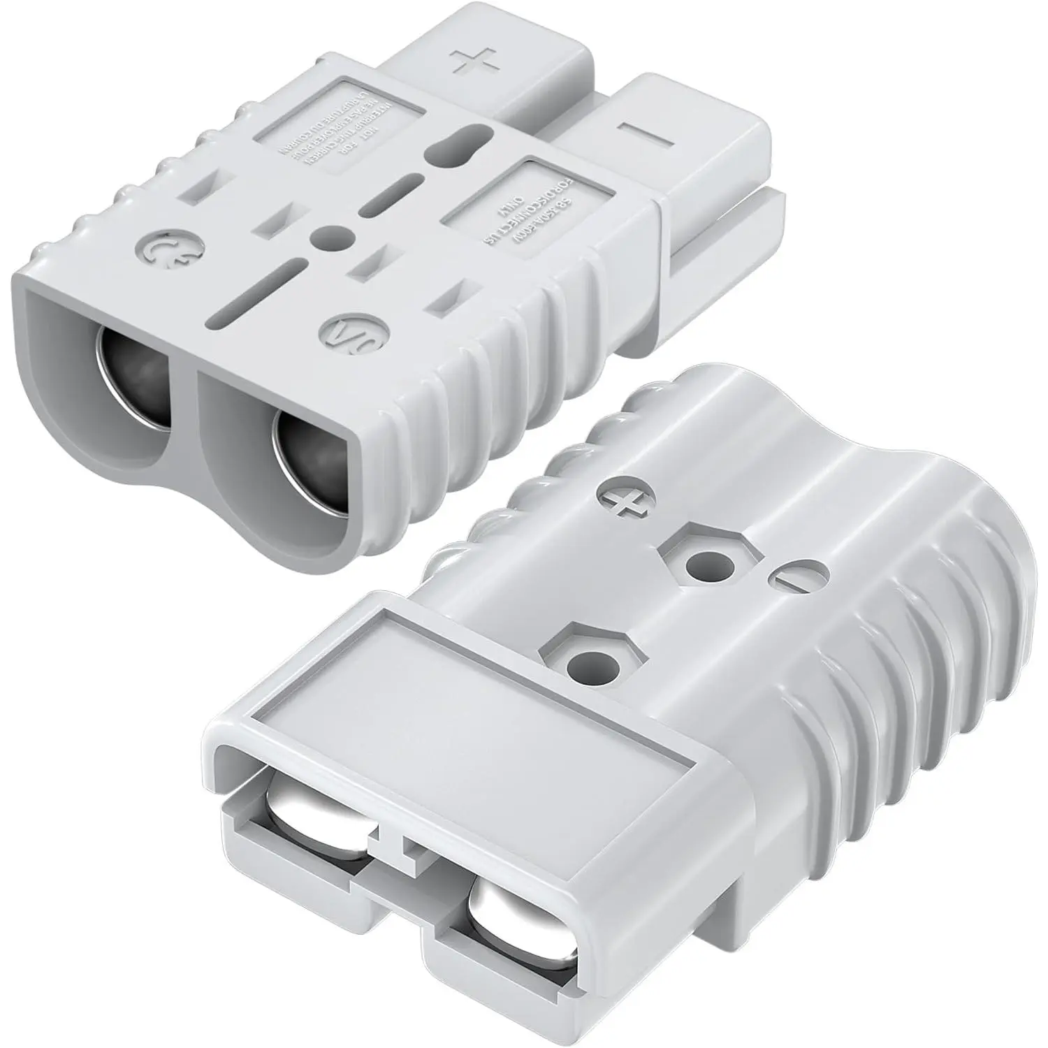 2PCS 350 Amp Battery Cable Connector 2/0 AWG Battery Quick Connect/Disconnect Connector, Wire Harness Plug Connector Kit for for Car Winch Motor Recovery