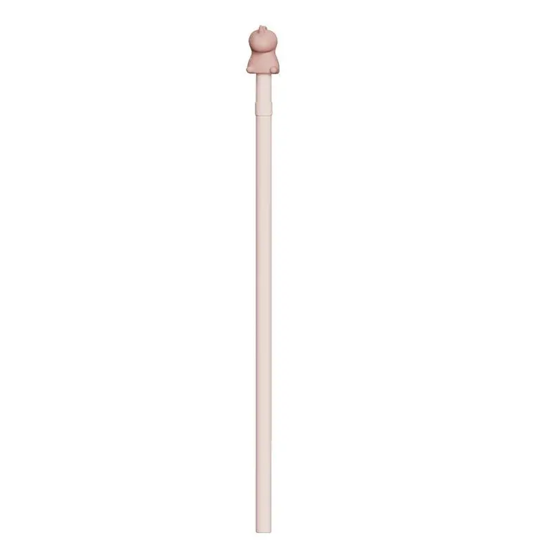 Cartoon Silicone Straw for Stanley Tumbler Food Grade Soft Reusable Cute Drinking Accessory for 40oz 30oz Mug.Stanley Straw Replacement Cute Cartoon Design Food Grade Silicone Bendable Bite Resistant Fun Drinking for Kids Adults