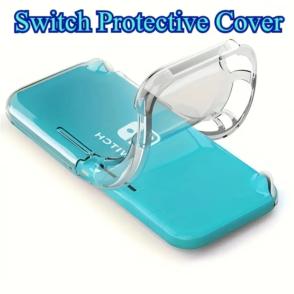 Ns Switch Lite Transparent Tpu Case, Soft and Durable, Ideal Gift for Family and Friends, Perfect for Young Adults
