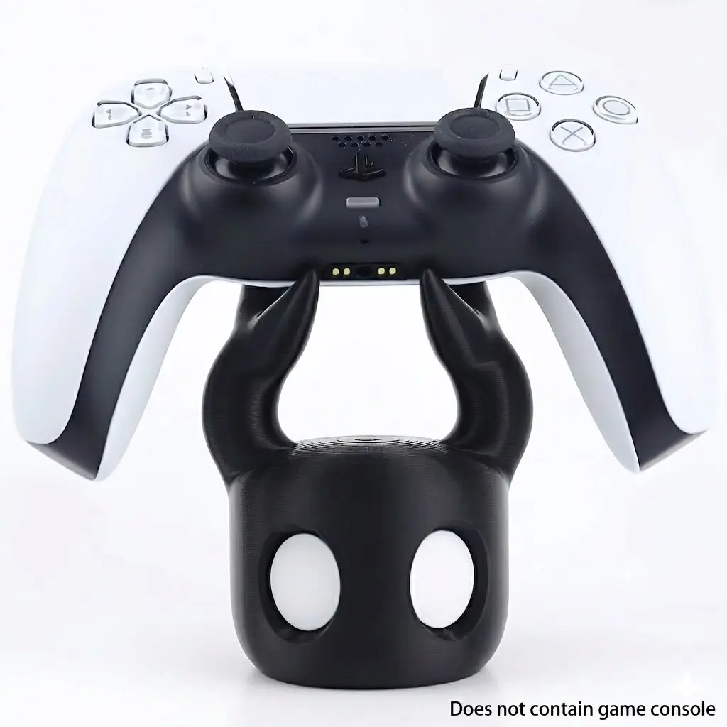 Universal Gaming Controller Stand – Controller Holder – 3D Printed Desk Organizer for PS5/Xbox/Switch – Sleek Black Gaming Decorry Gaming Console Accessories
