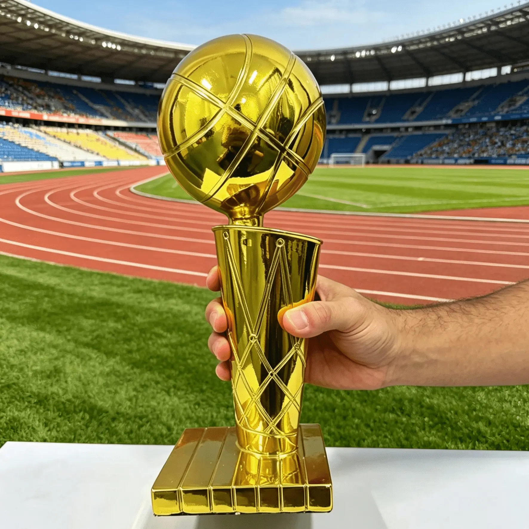 Nba Trophy Football Championship Model, Fan Memorial Collectible, Sports Memorabilia, Perfect Gift for Nba Fans, Limited Edition, Basketball